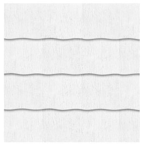 GAF WeatherSide Purity Wavy Fiber-Cement Siding Shingles