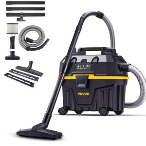 VEVOR 4 Gallon 5.0 Peak HP Wet Dry Shop Vac