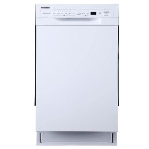 EdgeStar BIDW1802WH 18-Inch Built-In Dishwasher