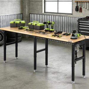 WORKPRO 96-Inch Adjustable Workbench